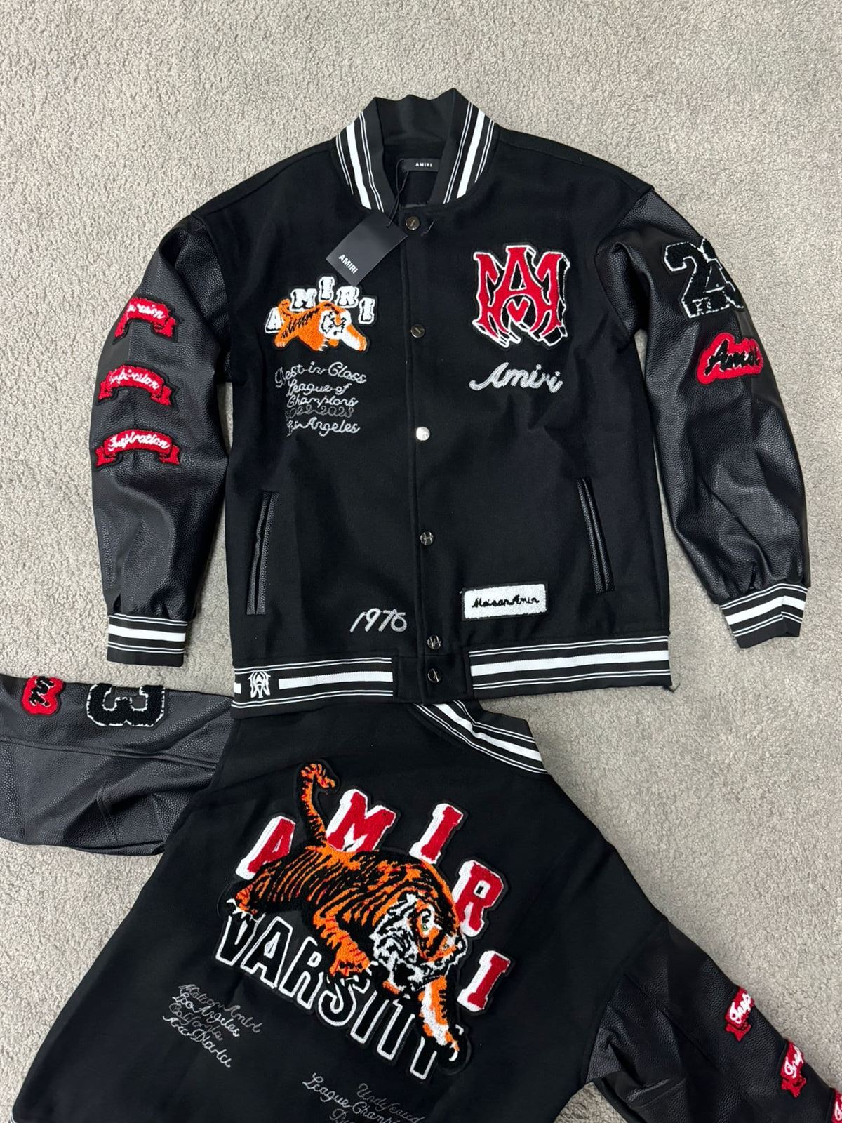 Veste Bomber Amiri – Style Urbain & Luxe Moderne